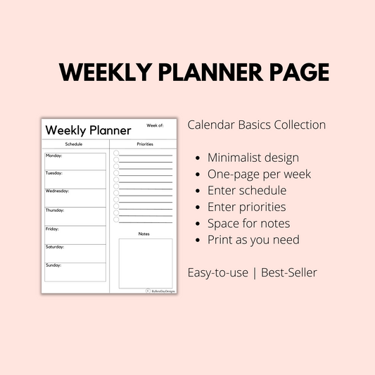 Printable Planner Pages To Love!