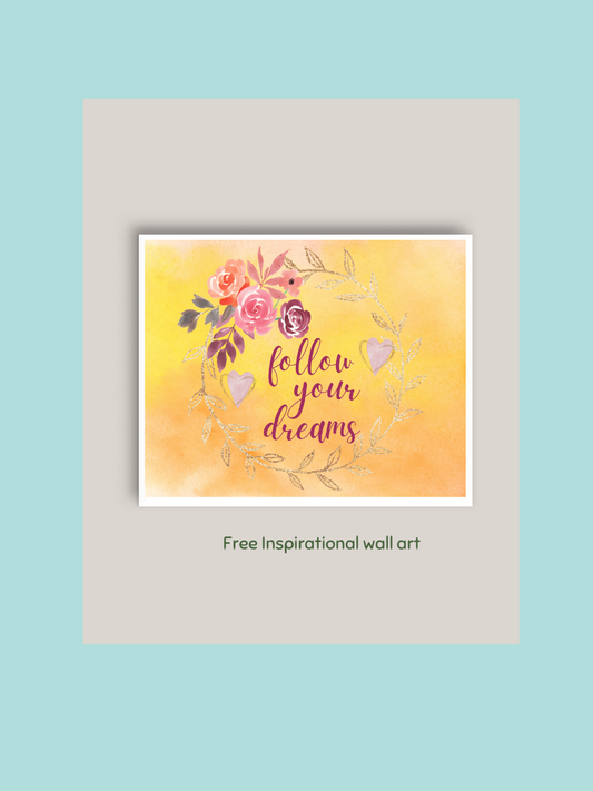 Free Printable Quote Wall Art